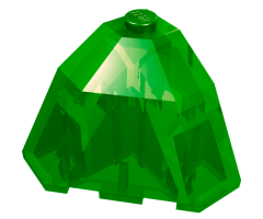Brick, Modified Facet 3 x 3 x 2 Top