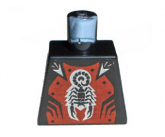 Torso Castle Knights Kingdom II with Scorpion Pattern