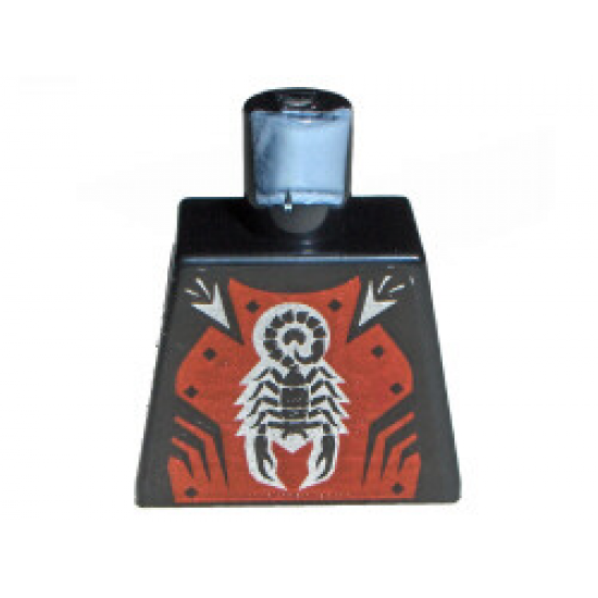 Torso Castle Knights Kingdom II with Scorpion Pattern