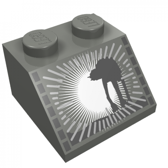 Slope 45 2 x 2 with SW AT-AT Pattern