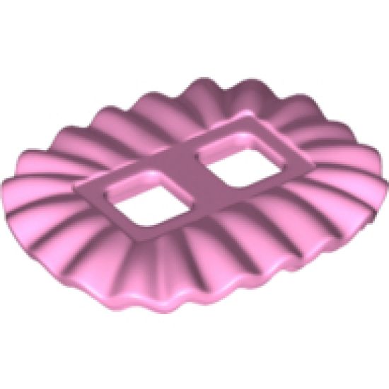 Minifigure, Body Wear Skirt Plastic, Ruffled (Ballerina Tutu)