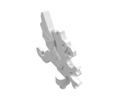Minifigure, Headgear Accessory Plume Dragon