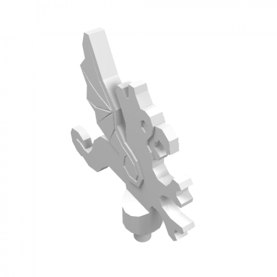 Minifigure, Headgear Accessory Plume Dragon