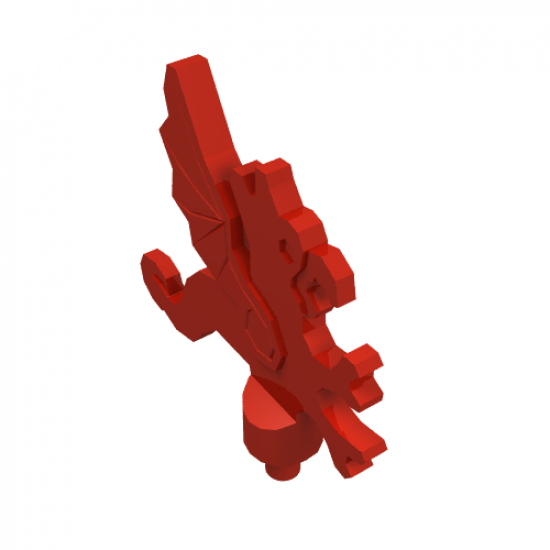 Minifigure, Headgear Accessory Plume Dragon