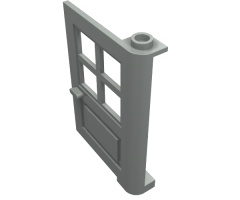Door 1 x 4 x 5 with 4 Panes