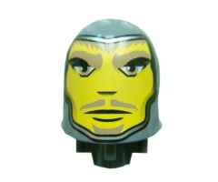 Large Figure Part Head with Danju, Sir Pattern - Series 2 (8791)