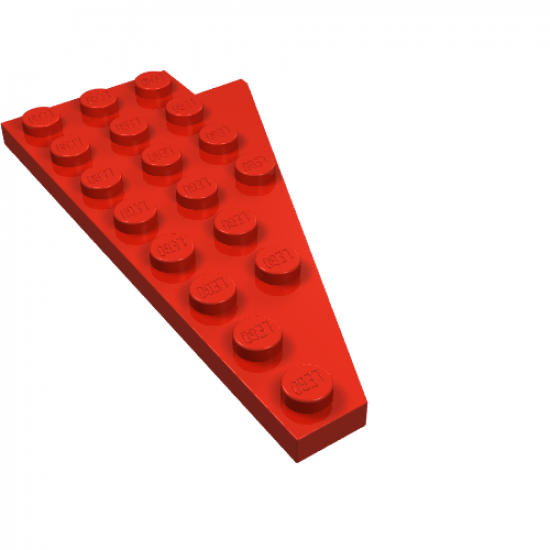 Wedge, Plate 8 x 4 Wing Left