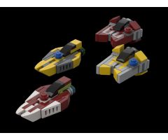 Jedi Starfighter Bundle! - ETA-2 & Delta 7B - Mini