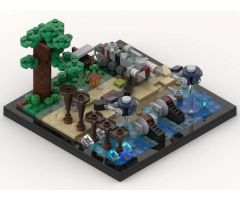 Nano Star Wars Battle of Kashyyyk