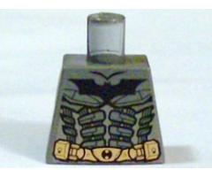 Torso Batman Logo with Body Armor and Copper Belt Pattern