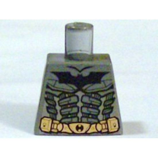 Torso Batman Logo with Body Armor and Copper Belt Pattern