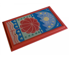 Scala Wall, Panel 6 x 10 with Beach Umbrella and Sun Pattern (Sticker) - Set 3243