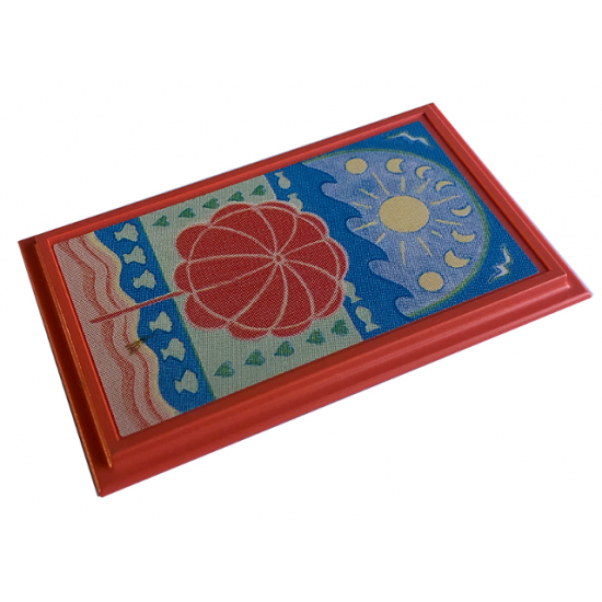 Scala Wall, Panel 6 x 10 with Beach Umbrella and Sun Pattern (Sticker) - Set 3243