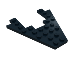 Wedge, Plate 8 x 8 with 4 x 4 Cutout