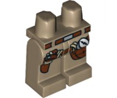 Hips and Legs with Gunbelt and Compass Pattern