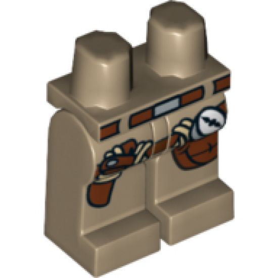 Hips and Legs with Gunbelt and Compass Pattern