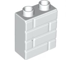 Duplo, Brick 1 x 2 x 2 with Masonry Profile (Brick Profile)