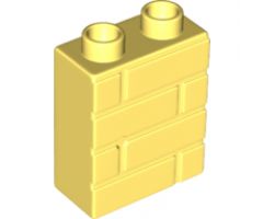 Duplo, Brick 1 x 2 x 2 with Masonry Profile (Brick Profile)
