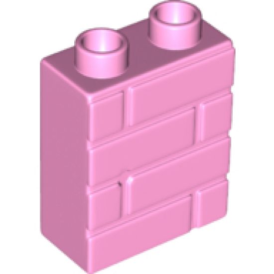 Duplo, Brick 1 x 2 x 2 with Masonry Profile (Brick Profile)
