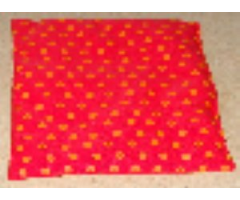 Duplo, Doll Cloth Blanket with Yellow Dots Pattern