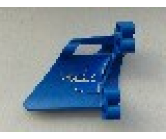 Technic, Panel Fairing #23 Large Short, Small Hole, Side B with 'FedEx' Pattern on Inside (Sticker) - Set 8461