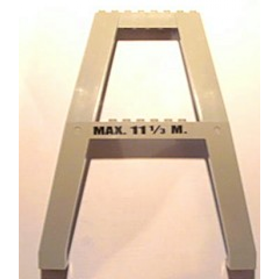 Support Crane Stand Double with Black 'MAX. 11 1/3 M.' Pattern (Sticker) – Set 4514