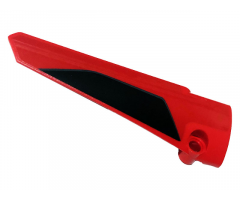 Technic, Panel Fairing # 5 Long Smooth, Side A with Black Stripe Pattern (Sticker) - Set 42107