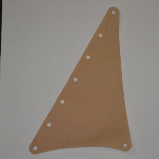 Cloth Sail Triangular 15 x 22 with 8 Holes
