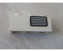 Brick 1 x 3 with Grille Pattern Right (Sticker) - Set 5561