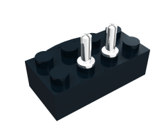 Electric, Train 12V Brick 2 x 4 with Power Pickup for Train Motor Type B and Type C