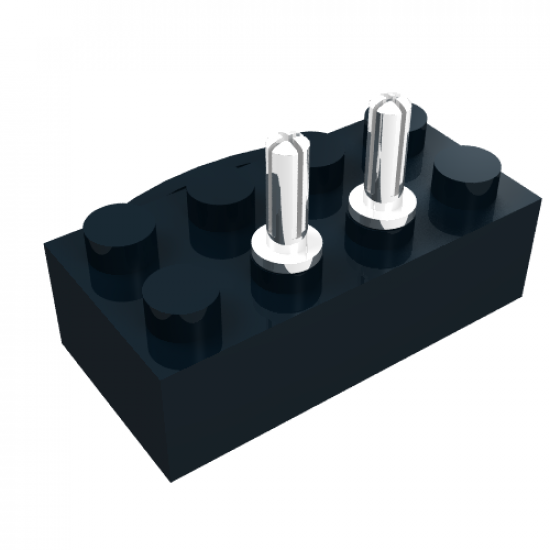 Electric, Train 12V Brick 2 x 4 with Power Pickup for Train Motor Type B and Type C