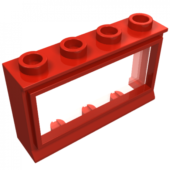 Window 1 x 4 x 2 with Fixed Glass