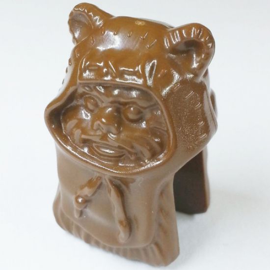 Minifigure, Head, Modified SW Ewok Plain