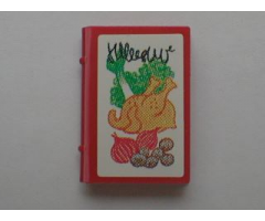 Minifigure, Utensil Book 2 x 3 with Turkey and Food Pattern (Stickers) - Sets 3115 / 3243