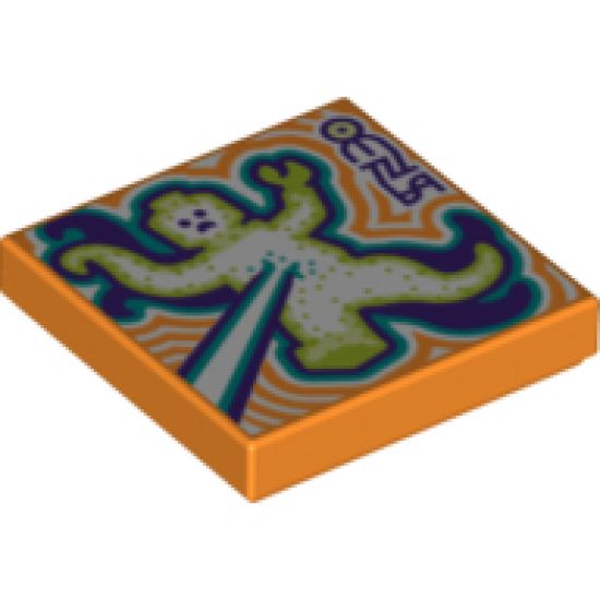 Tile 2 x 2 with BeatBit Album Cover - Ghost Zapping Pattern
