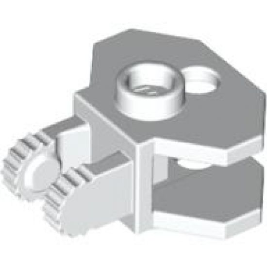 Hinge 1 x 2 Locking with 2 Fingers, 9 Teeth and Tow Ball Socket