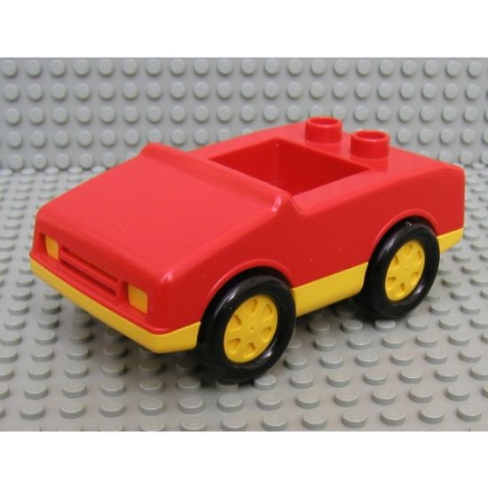 Duplo, Vehicle Car with 1 x 2 Studs