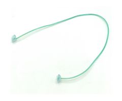 Clikits Cord, Jelly String with 2 Trans-Very Light Blue Caps - 240mm - Top Attachment