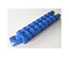 Duplo, Toolo Brick 2 x 8 with 10 Side Screw Sockets, Swivel Bracket End and Clip End