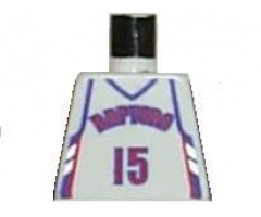 Torso NBA Toronto Raptors #15 (White Jersey) Pattern