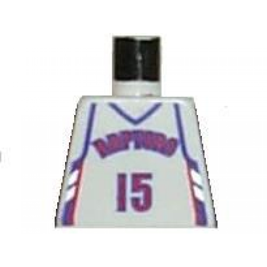 Torso NBA Toronto Raptors #15 (White Jersey) Pattern