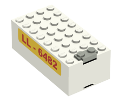 Electric, Battery Box 9V Small with LL-6482 Pattern