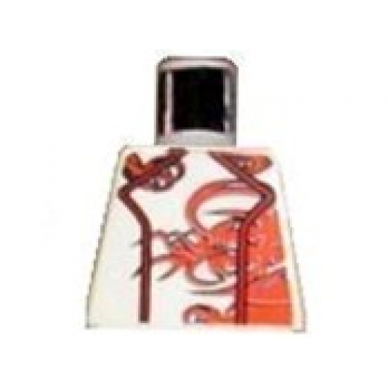 Torso Speed Racer Red Dragon Pattern