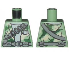 Torso SW Camouflage Pattern Weapon and Ammunition Belts Pattern