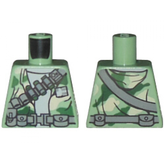 Torso SW Camouflage Pattern Weapon and Ammunition Belts Pattern
