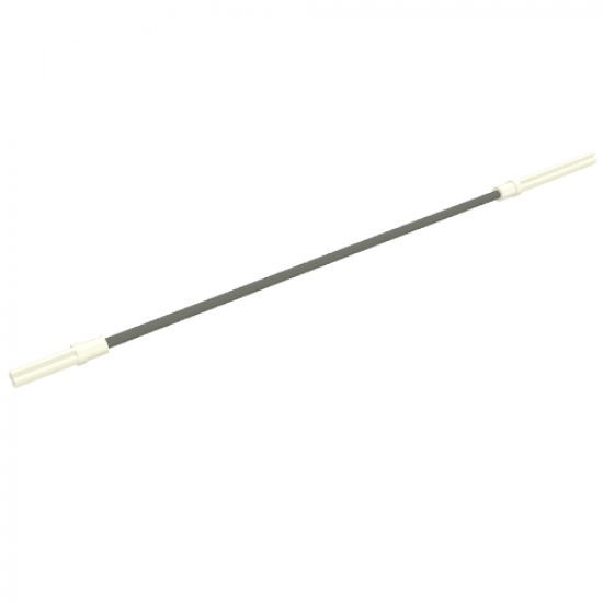 Technic, Axle Flexible 26L (Axle 2L and 4.5L Ends) with Dark Gray Cable