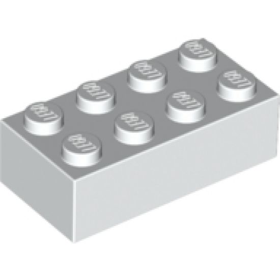 Brick 2 x 4 with Red 'PLAY DAY' Pattern (Play Day 2018 / 2019)