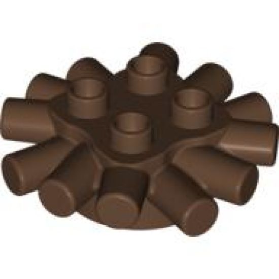 Duplo, Brick Round 2 x 2 with Radiating Bars
