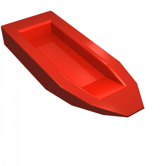 Boat Hull Unitary 22 x 8 x 2 1/3, Base