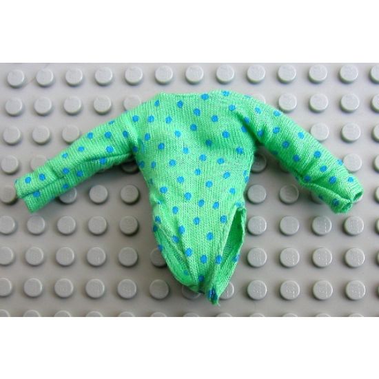 Scala, Figure Accessory Clothes Female Leotard with Blue Dots Pattern (Youth)